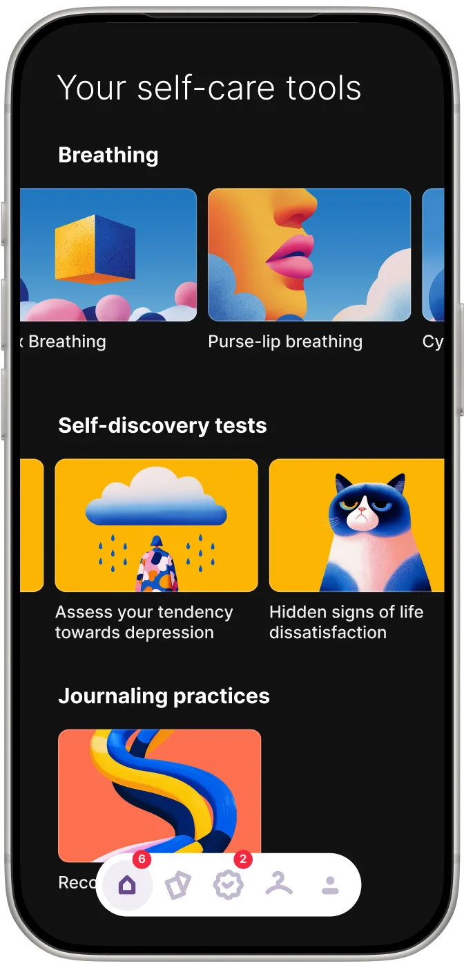 FABU guided reflection screen
